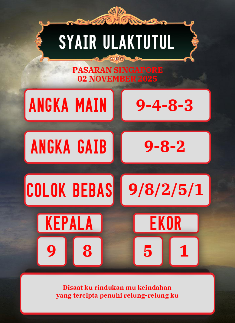 SGP 02 November 2025